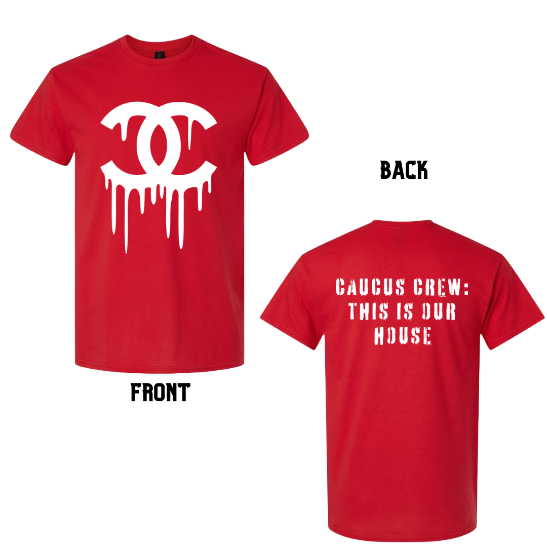 Two Caucus Crew Shirts